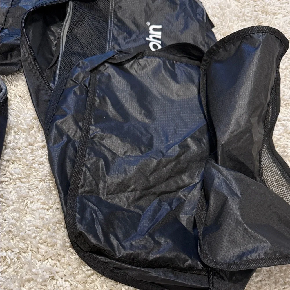 Tommy John Black Packing Cube Set